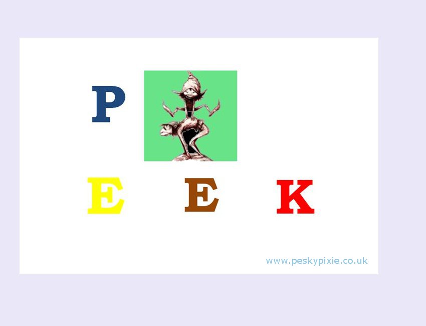 pesky peek